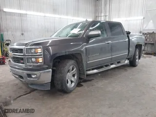 2014 Chevrolet Silverado 1500 LTZ with VIN 3GCUKSEC3EG241015, listed as a IAAI auction lot 41443514 with 193,329 mi miles. Bid and sale history available at carsss.com. Image 18.