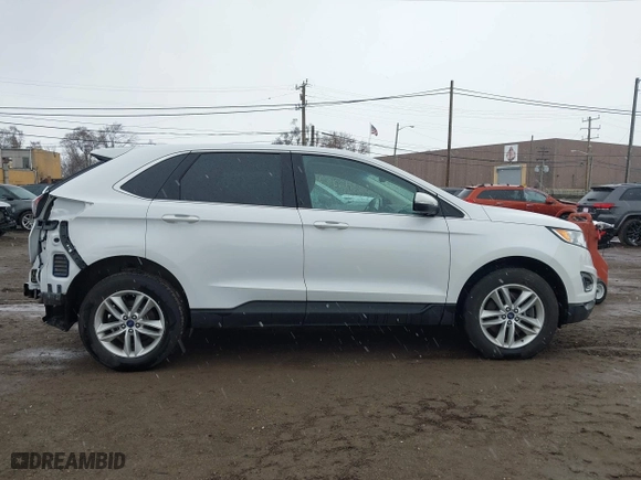 2017 Ford Edge SEL with VIN 2FMPK4J95HBB55940, listed as a IAAI auction lot 41828126 with 63,699 mi miles. Bid and sale history available at carsss.com. Image 13.