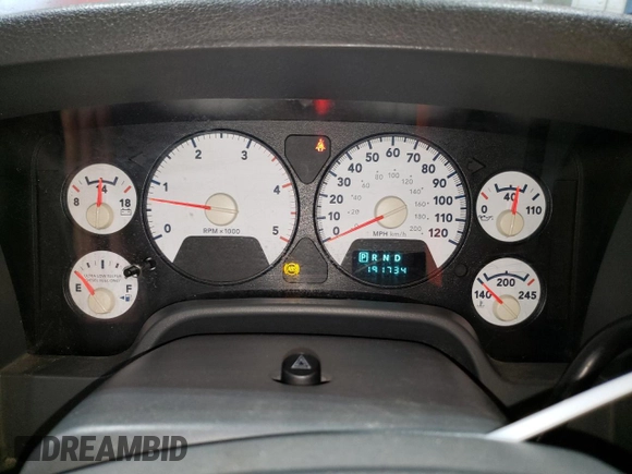 2007 Dodge 2500 SLT with VIN 1D7KS28A77J585424, listed as a Copart auction lot 54092155 with 191,734 mi miles and Clean title. Bid and sale history available at DreamBid. Image 9.