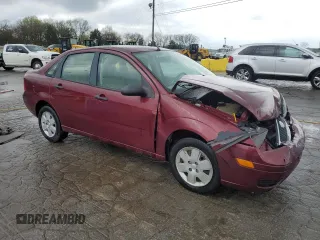 2007 Ford Focus S with VIN 1FAFP34NX7W105087, listed as a Copart auction lot 51749995 with 49,644 mi miles and Salvage Title. Bid and sale history available at carsss.com. Image 4.