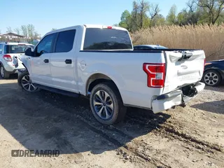 2019 Ford F-150 XL with VIN 1FTEW1EP6KFC53680, listed as a IAAI auction lot 41864780 with 239,851 mi miles. Bid and sale history available at carsss.com. Image 3.