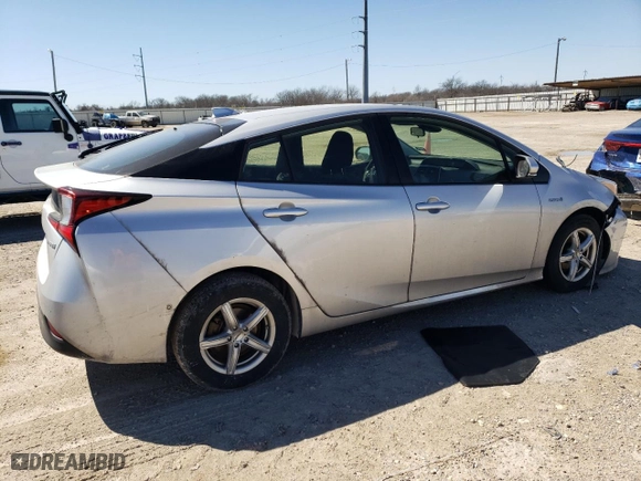 2021 Toyota Prius L Eco with VIN JTDKAMFU6M3146835, listed as a Copart auction lot 47549605 with 135,094 mi miles and Salvage Title. Bid and sale history available at carsss.com. Image 3.
