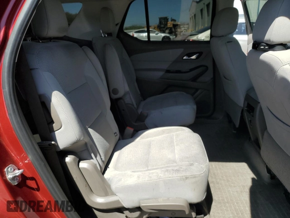 2018 Chevrolet Traverse LT Cloth with VIN 1GNERGKW6JJ242459, listed as a Copart auction lot 58420105 with 98,586 mi miles and Salvage title. Bid and sale history available at DreamBid. Image 11.