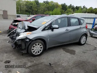 2014 Nissan Note S with VIN 3N1CE2CP0EL415612, listed as a Copart auction lot 56296785 with 90,331 mi miles and Salvage title. Bid and sale history available at DreamBid. Image 1.