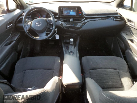 2018 Toyota C-HR XLE with VIN NMTKHMBX7JR046425, listed as a Copart auction lot 76963494 with 19,283 mi miles and Salvage Title. Bid and sale history available at DreamBid. Image 8.