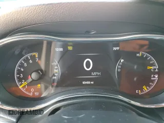 2020 Jeep Grand Cherokee Laredo E with VIN 1C4RJFAG4LC225205, listed as a Copart auction lot 55650525 with 93,459 mi miles and Salvage title. Bid and sale history available at DreamBid. Image 9.