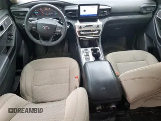 2021 Ford Explorer with VIN 1FMSK7BH6MGB14172, listed as a Copart auction lot 55282145 with 53,884 mi miles and Salvage title. Bid and sale history available at DreamBid. Image 8.