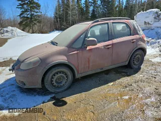 2009 Suzuki SX4 Man AWD with VIN JS2YB413096206058, listed as a Copart auction lot 50184575 with 278,000 mi miles and Salvage Title. Bid and sale history available at carsss.com. Image 1.