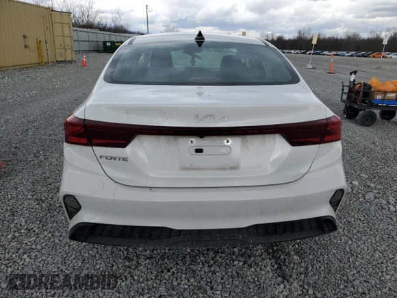 2023 Kia Forte LXS with VIN 3KPF24AD2PE506427, listed as a Copart auction lot 49901935 with 56,734 mi miles and Salvage Title. Bid and sale history available at carsss.com. Image 6.