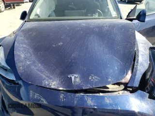 2022 Tesla Model Y Long Range with VIN 7SAYGDEE1NF481639, listed as a Copart auction lot 49896125 with Not Provided miles and Salvage Title. Bid and sale history available at carsss.com. Image 13.