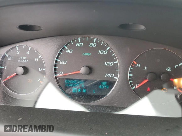 2012 Chevrolet Impala LT Retail with VIN 2G1WB5E32C1300905, listed as a Copart auction lot 51170975 with 164,345 mi miles and Salvage Title. Bid and sale history available at DreamBid. Image 9.