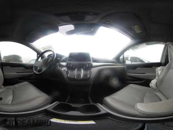 2019 Honda Odyssey Elite with VIN 5FNRL6H94KB109442, listed as a IAAI auction lot 41613350 with 75,986 mi miles and . Bid and sale history available at DreamBid. Image 18.