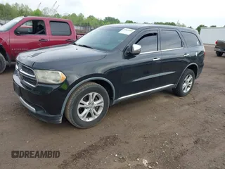 2012 Dodge Durango SXT with VIN 1C4RDHAG2CC152208, listed as a IAAI auction lot 42063392 with 203,957 mi miles. Bid and sale history available at carsss.com. Image 2.