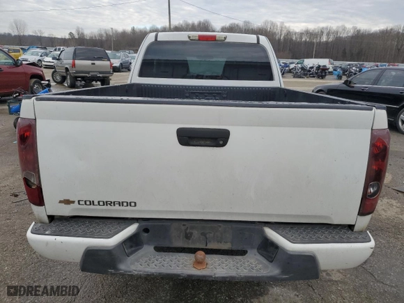 2005 Chevrolet Colorado Z85 with VIN 1GCCS198758259311, listed as a Copart auction lot 86243644 with 199,862 mi miles and Salvage Title. Bid and sale history available at carsss.com. Image 6.