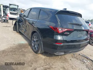 2023 Acura MDX w/A-Spec Package с VIN 5J8YE1H09PL004461, выставлен на аукционе IAAI как лот 42115065 с пробегом Не указан миль и . История ставок и продаж доступна на DreamBid. Изображение 3.
