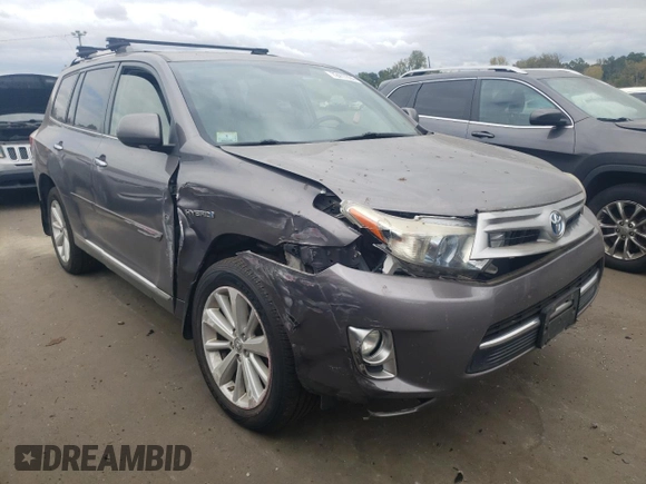 2013 Toyota Highlander Hybrid Limited with VIN JTEDC3EHXD2016172, listed as a Copart auction lot 72417304 with 173,753 mi miles and Salvage Title. Bid and sale history available at carsss.com. Image 4.