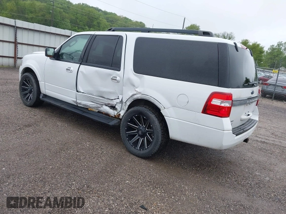 2017 Ford Expedition Max XLT with VIN 1FMJK1JT5HEA58063, listed as a IAAI auction lot 42309300 with 172,505 mi miles and . Bid and sale history available at DreamBid. Image 3.
