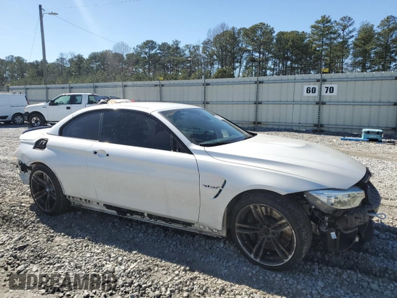 2016 BMW M4 with VIN WBS3U9C59GP970064, listed as a Copart auction lot 42807694 with 47,423 mi miles. Bid and sale history available at carsss.com. Image 4.