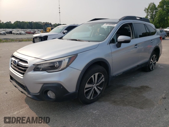 2018 Subaru Outback Limited with VIN 4S4BSANC6J3202333, listed as a Copart auction lot 59186985 with 66,033 mi miles and Salvage title. Bid and sale history available at DreamBid. Image 1.