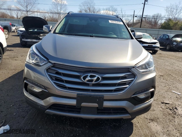 2018 Hyundai Santa Fe Sport 2.0T Ultimate with VIN 5XYZWDLA8JG531606, listed as a Copart auction lot 50295435 with NaN miles and Salvage Title. Bid and sale history available at carsss.com. Image 5.