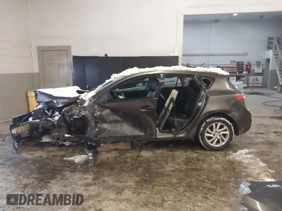 2012 Mazda 3 i Grand Touring with VIN JM1BL1M70C1675455, listed as a IAAI auction lot 41380445 with 70,941 mi miles and . Bid and sale history available at DreamBid. Image 14.