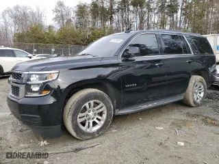 2016 Chevrolet Tahoe LS with VIN 1GNSKAKC5GR286165, listed as a Copart auction lot 43124805 with 206,790 mi miles and Salvage Title. Bid and sale history available at carsss.com. Image 1.