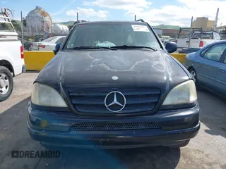 1998 Mercedes-Benz M-Class with VIN 4JGAB54E9WA019694, listed as a IAAI auction lot 41891982 with 282,454 mi miles. Bid and sale history available at carsss.com. Image 6.