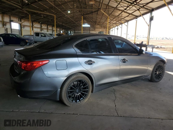 2016 Infiniti Q50 2.0t Premium with VIN JN1CV7AP3GM201982, listed as a Copart auction lot 75443484 with 79,658 mi miles and Clean Title. Bid and sale history available at carsss.com. Image 3.