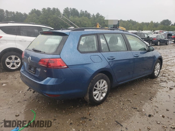 2016 Volkswagen Golf SportWagen TSI S with VIN 3VWC17AU4GM500977, listed as a Copart auction lot 67653323 with 0 mi miles. Bid and sale history available at carsss.com. Image 3.