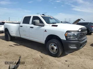 2023 Ram 3500 Tradesman z VIN 3C63RRGL0PG548214, wystawiony jako Copart lot #54985075 z przebiegiem 278 036 mil mil oraz Czysty tytuł • Clean title. Historia ofert i sprzedaży dostępna na DreamBid. Obrazek 4.