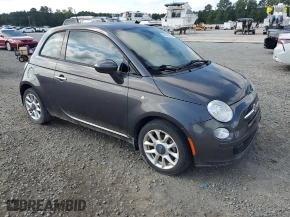 2017 FIAT 500 Pop with VIN 3C3CFFKR5HT586479, listed as a Copart auction lot 63529345 with 22,514 mi miles and Clean title. Bid and sale history available at DreamBid. Image 4.