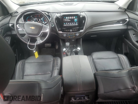 2018 Chevrolet Traverse Premier with VIN 1GNERKKW5JJ133994, listed as a Copart auction lot 58249864 with 92,295 mi miles and Salvage Title. Bid and sale history available at carsss.com. Image 8.