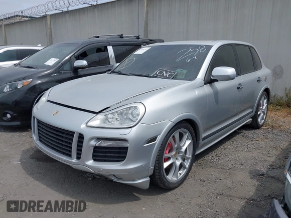 2009 Porsche Cayenne GTS with VIN WP1AD29P39LA60854, listed as a IAAI auction lot 42034711 with 116,015 mi miles and . Bid and sale history available at DreamBid. Image 17.