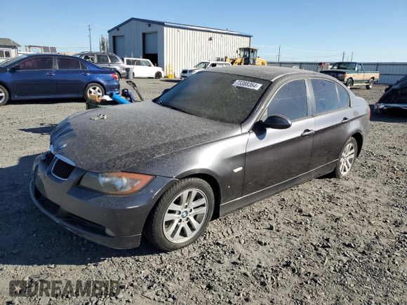 2006 BMW 3 Series 325i with VIN WBAVB13526KX65170, listed as a Copart auction lot 73388364 with 0 mi miles and Salvage Title. Bid and sale history available at carsss.com. Image 1.