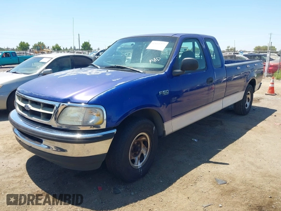 1998 Ford F-150 with VIN 1FTZX1728WKA58760, listed as a IAAI auction lot 42832277 with 189,085 mi miles and . Bid and sale history available at DreamBid. Image 2.
