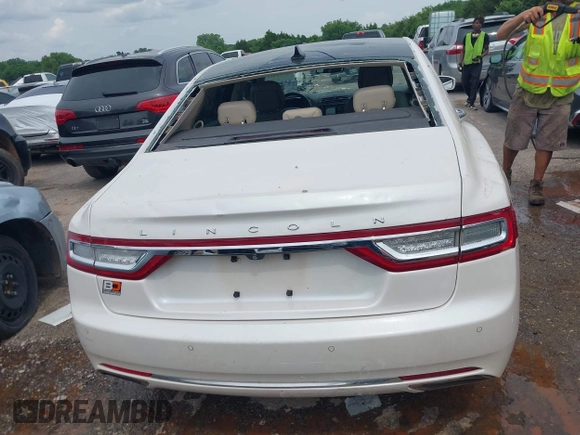 2018 Lincoln Continental Select with VIN 1LN6L9SK5J5615051, listed as a IAAI auction lot 42462912 with 77,581 mi miles and . Bid and sale history available at DreamBid. Image 16.