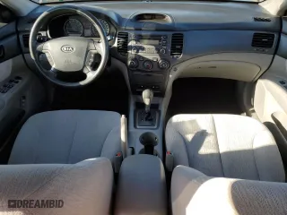 2008 Kia Optima LX with VIN KNAGE123X85200778, listed as a Copart auction lot 54308855 with 191,960 mi miles and Salvage Title. Bid and sale history available at carsss.com. Image 8.