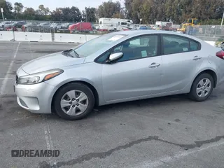 2017 Kia Forte LX with VIN 3KPFK4A71HE096490, listed as a IAAI auction lot 42085810 with 152,924 mi miles. Bid and sale history available at carsss.com. Image 14.
