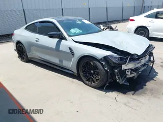 2024 BMW M4 Competition with VIN WBS33AZ0XRCN07277, listed as a IAAI auction lot 42449840 with 18,915 mi miles and . Bid and sale history available at DreamBid. Image 1.