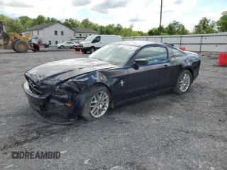 2014 Ford Mustang V6 with VIN 1ZVBP8AM9E5244581, listed as a Copart auction lot 55741495 with 78,705 mi miles and Salvage Title. Bid and sale history available at DreamBid. Image 1.