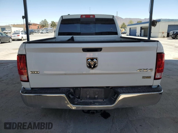 2018 Ram 1500 Big Horn with VIN 1C6RR7GG8JS127875, listed as a Copart auction lot 54442355 with 94,267 mi miles and Salvage title. Bid and sale history available at DreamBid. Image 6.