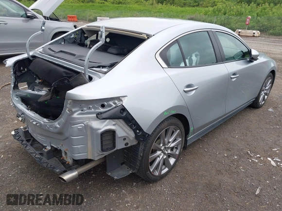 2021 Mazda 3 Select with VIN 3MZBPBBL8MM251968, listed as a IAAI auction lot 42586031 with 54,655 mi miles and . Bid and sale history available at DreamBid. Image 4.