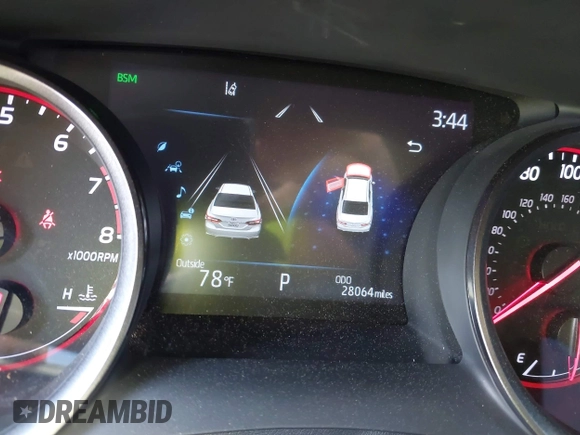 2022 Toyota Camry TRD with VIN 4T1KZ1AK2NU064511, listed as a IAAI auction lot 42176608 with 28,064 mi miles and . Bid and sale history available at DreamBid. Image 7.