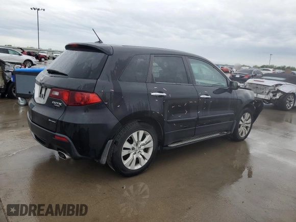 2010 Acura RDX with VIN 5J8TB1H27AA002893, listed as a Copart auction lot 51125455 with 149,291 mi miles and Salvage Title. Bid and sale history available at carsss.com. Image 3.