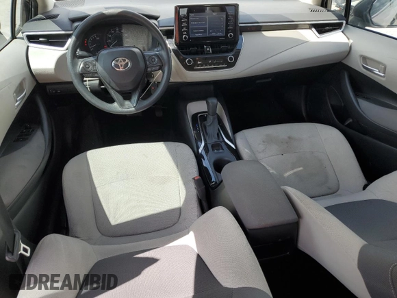 2021 Toyota Corolla L with VIN 5YFDPMAE8MP173002, listed as a Copart auction lot 52518125 with 132,609 mi miles and Salvage Title. Bid and sale history available at DreamBid. Image 8.