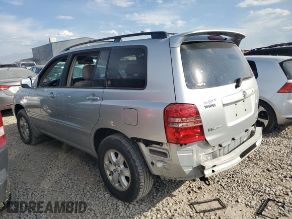 2003 Toyota Highlander z VIN JTEHF21A330101084, wystawiony jako Copart lot #72125604 z przebiegiem 232 467 mil mil oraz Szkoda całkowita • Salvage title. Historia ofert i sprzedaży dostępna na DreamBid. Obrazek 2.