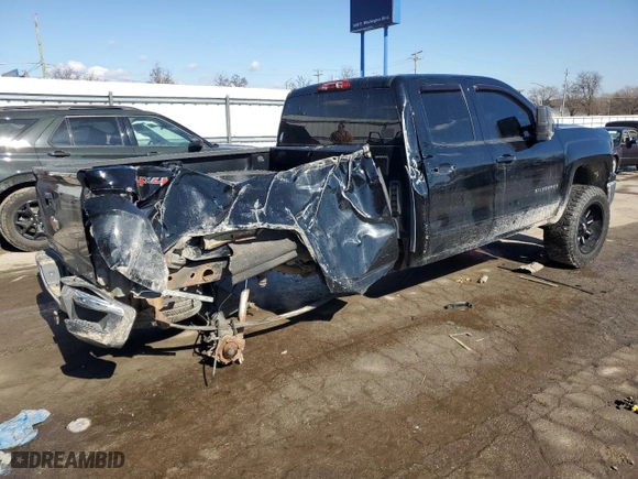 2015 Chevrolet Silverado 1500 LT with VIN 1GCVKREC6FZ191757, listed as a Copart auction lot 46595205 with 136,196 mi miles and Clean Title. Bid and sale history available at carsss.com. Image 3.