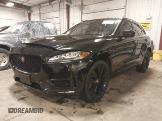 2018 Jaguar F-Pace 30t R-Sport with VIN SADCL2GX8JA281161, listed as a IAAI auction lot 41697529 with 81,242 mi miles and . Bid and sale history available at DreamBid. Image 20.