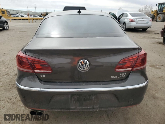 2014 Volkswagen CC Sport with VIN WVWBP7AN7EE537594, listed as a Copart auction lot 46471695 with 69,646 mi miles and Salvage Title. Bid and sale history available at carsss.com. Image 6.