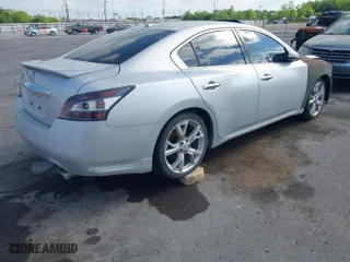 2012 Nissan Maxima 3.5 S with VIN 1N4AA5AP9CC843634, listed as a IAAI auction lot 42031123 with 1 mi miles. Bid and sale history available at carsss.com. Image 4.